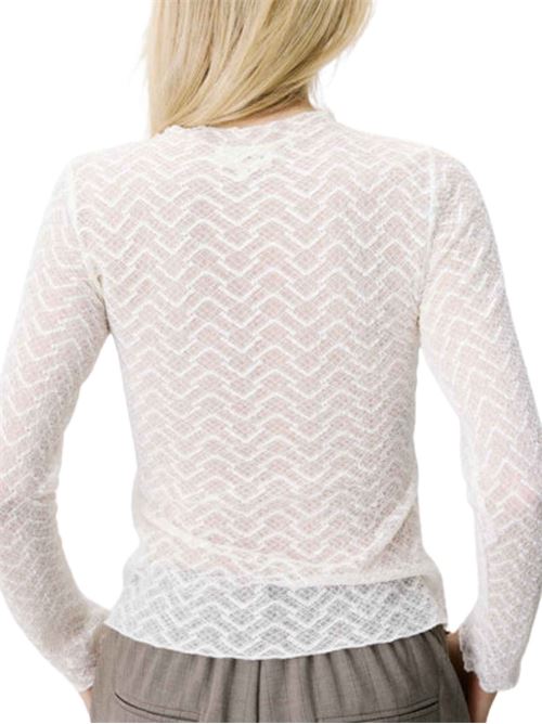 Top a maniche lunghe in pizzo Grace & Mila | FW2617049ECRU